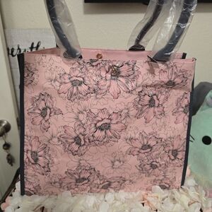 Victoria's Secret Pink Floral Tote